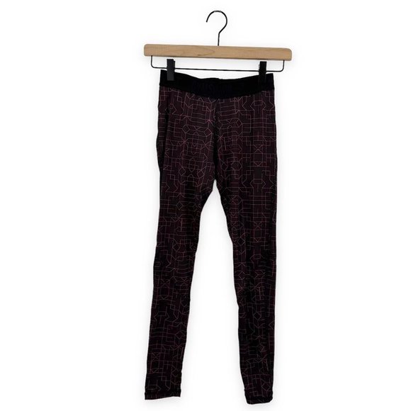 Gymshark Pants - Gymshark Geo Print Elastic Waist Low Rise Leggings Size Small